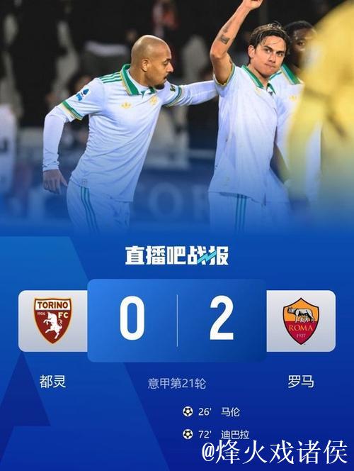 意甲-马伦首秀进球迪巴拉传射 罗马2-0都灵 意甲-马伦首秀进球迪巴拉传射 罗马2-0都灵